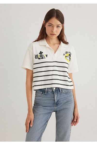 Mavi Mickey Mouse Anthracite Women T-Shirt