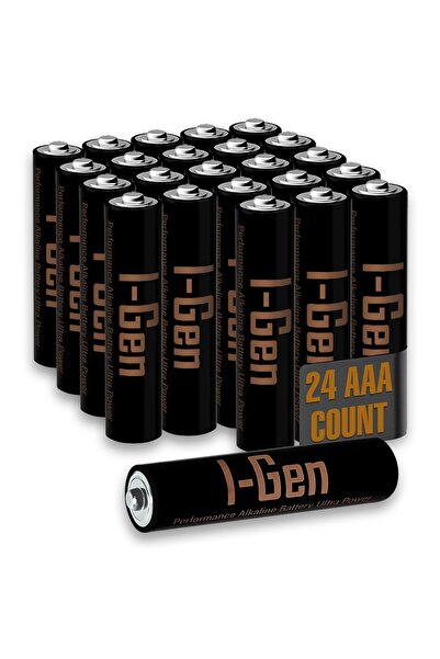 I Gen I-gen A142 Ultra Alkalin Aaa Ince Kalem Pil 24'lü Paket Lr03 1.5v
