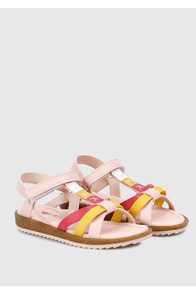 Kiddo Flat Powder Sandals for Girls