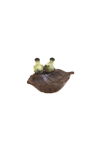 Paşabahçe Bird Paradise Mini Decorative Plate Single 6X12 cm