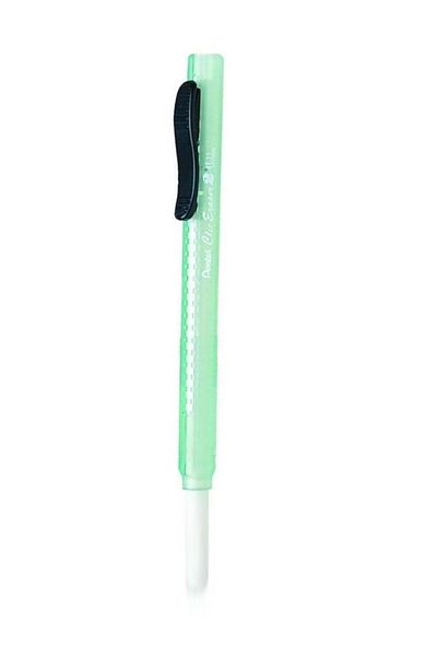 GLANCE Sliding Pen - Pentel Eraser with Green Transparent Body