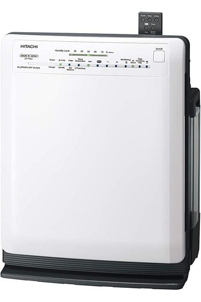 HITACHI Air Purifier with Humidifier | Washable Pre-filter | Allergen-free Catec