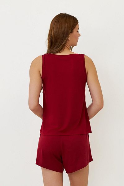 Katia&Bony Pantofi de lux de damă de culoare burgundă