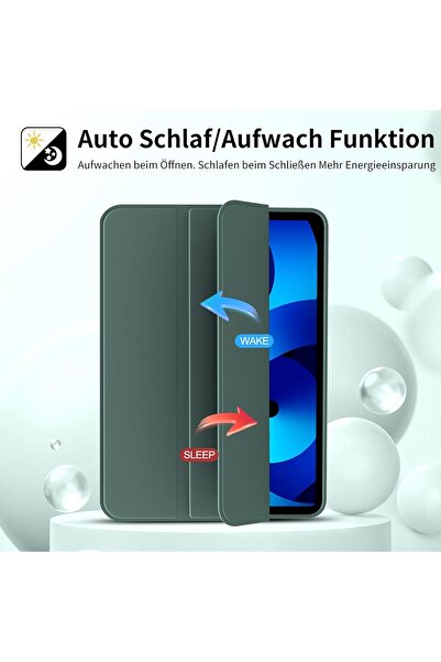 Generic حافظة BFGTSJF لجهاز iPad A16 الجيل الحادي عشر 11 بوصة 2025، iPad الجيل العاشر 2022 10.9 بوصة، قفل تلقائي