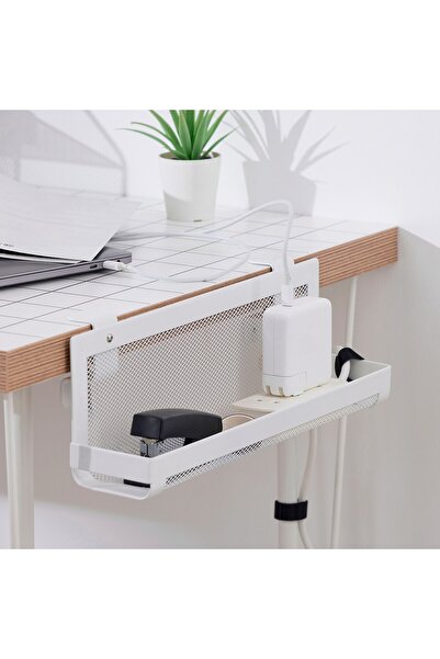 IKEA FÖRS SONG Cable Management Tray, White, 38 cm