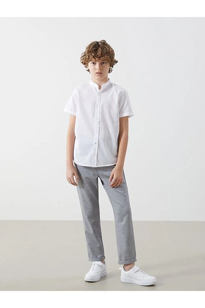 LC Waikiki Lcw Kids Judge Collar Boy's Shirt
