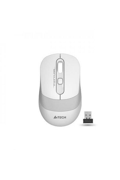 A4 Tech Mouse pentru jocuri A4tech FG10, wireless, USB, 2000 DPI (Alb)