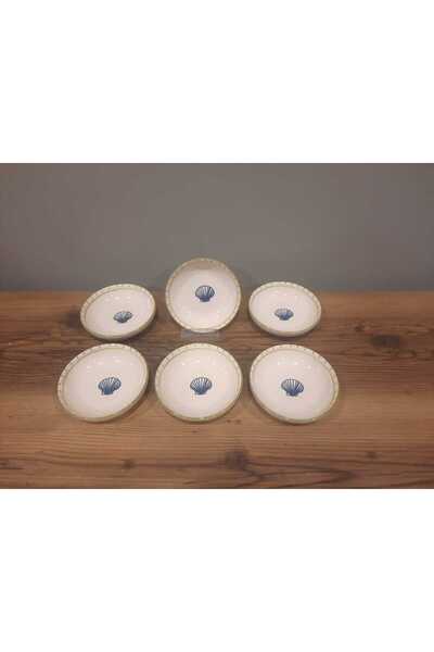 Keramika KERAMİKA 13 CM KASE/ÇEREZLİK/SOSLUK 6 ADET PARLAK DİJİTAL BASKI