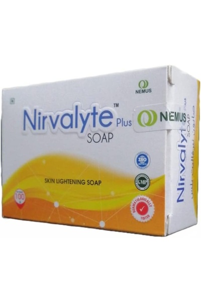 Nemus صابون نيرفالايت بلس لتفتيح البشرة بمضادات الأكسدة الداخلية 100 جرام