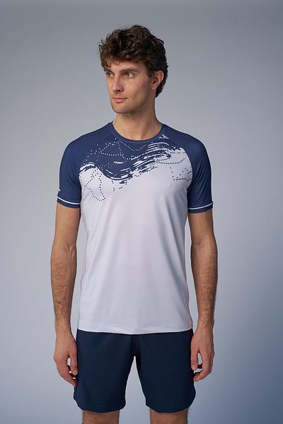bilcee Ανδρικό μπλουζάκι προπόνησης Navy Blue 4579