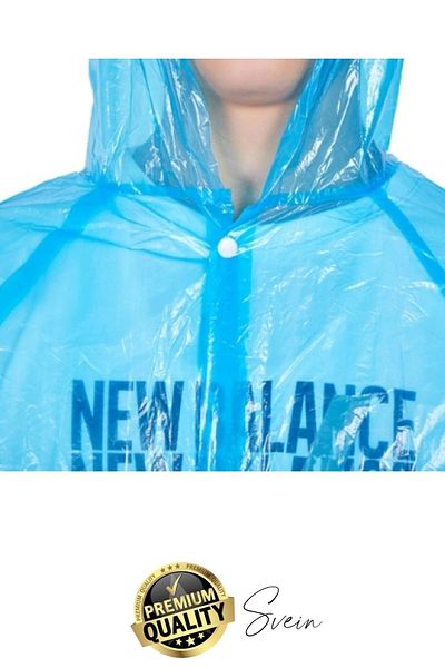 Svein 10-Piece Unisex Raincoat - Waterproof, Hooded, Portable Camping Hiking Set