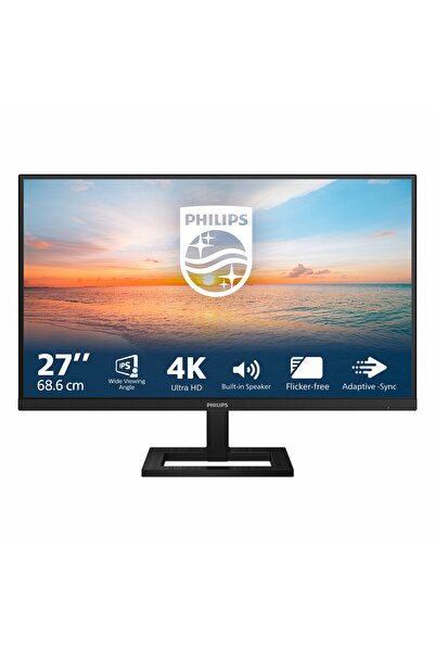 Philips 27E1N1800AE 27" 60Hz 4Ms HDMI+DP HDR UHD Adaptive-Sync IPS Vesa Monitör