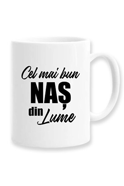OEM Cana albă personalizată „Cel mai bun nas din lume”, INOVATIX. 330 ml