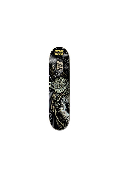Element 8 SWXE JEDI MASTERS UNISEX SKATEBOARD DECK F4DCE4