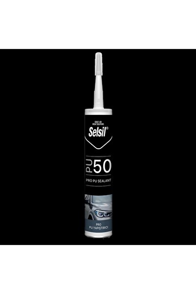 Selsil SELSİL PU 50 Profesyonel Pu Mastik 280ml - Siyah