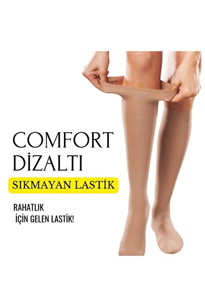 Dore Çorap Slight - Comfortable Knee Length Skin 57 3-Pack