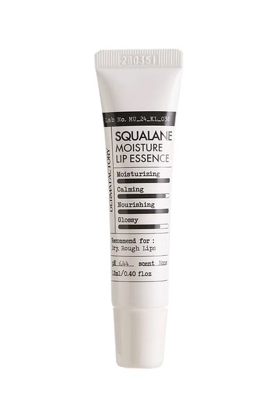 DERMA FACTORY Intense Moisturizing Lip Balm Lip Essence Containing 50% Squalane