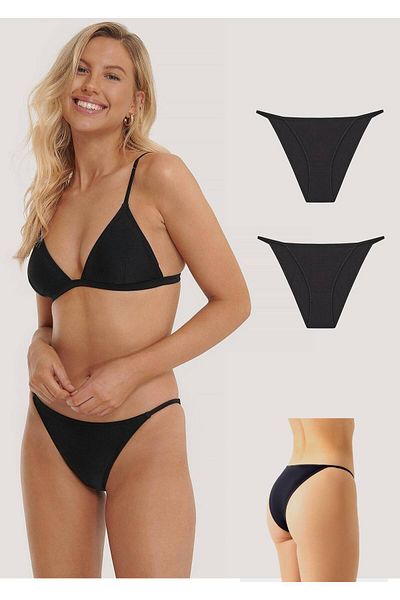 GECKO COLLECTION gecko slip bikini brazilian elastic chiloți damă 2buc