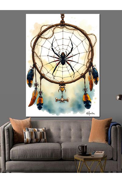 Tablomega Dream Hunter's Magic Decorative Canvas - Mdf Wooden Painting
