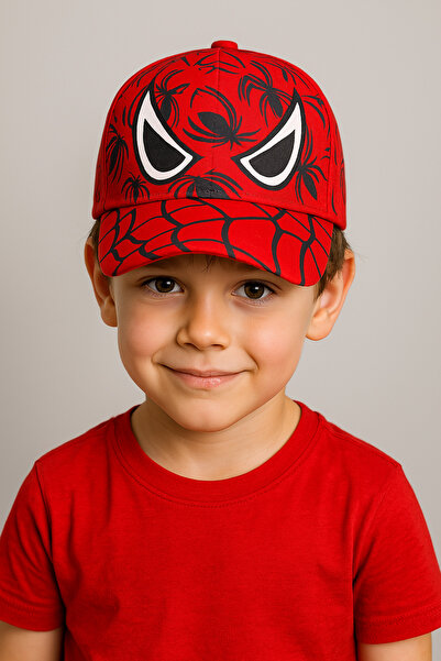 Spider-Man Boy Hat | Adjustable Summer Hero Hat 3-7 Years
