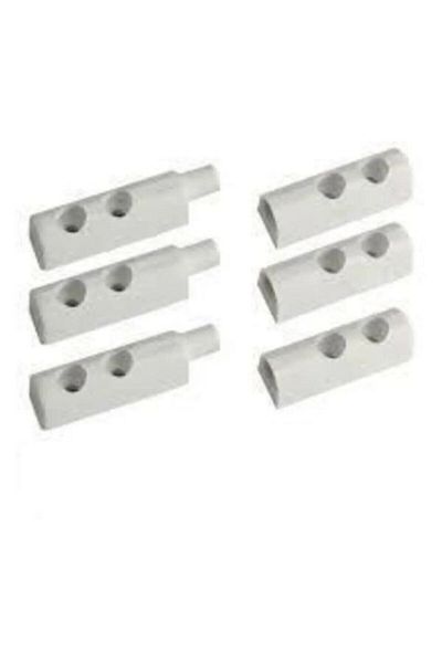 Viyalente Set de 2 balamale PVC pentru plafoniera albă