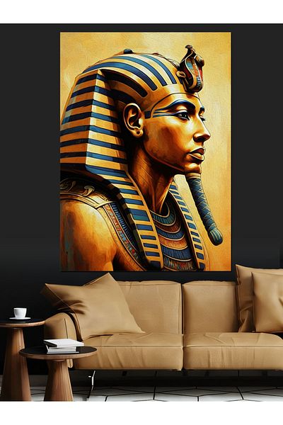 Tablomega Pharaoh's Mystery Decorative Canvas - Mdf Wood Art Print