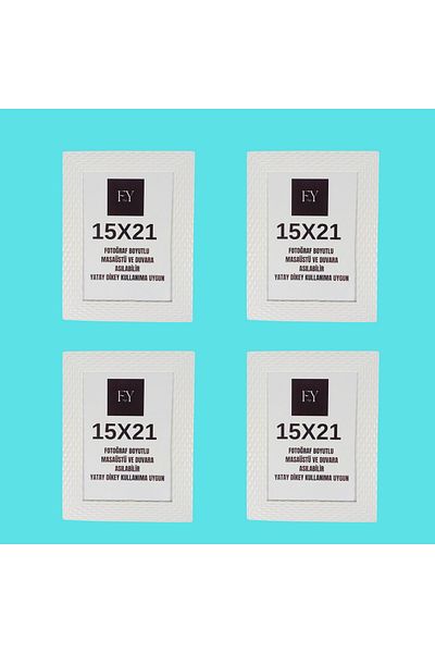 CAM 4 Pieces 15x21 Photo Frame Standing Model Horizontal Vertical Use