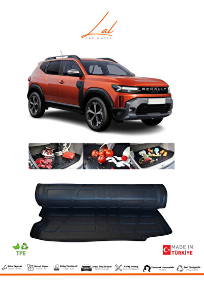 Lal Renault Duster 4*2 (BENZİN&LPGLİ ARAÇLAR ILE UYUMLU) 3d Alt Kademe Bagaj ...