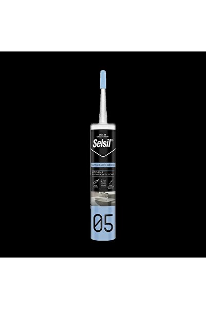 Genel Markalar Mutfak ve Banyo Silikonu 280ml - Şeffaf