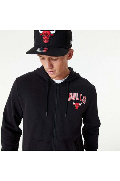 NEW ERA Pulover cu glugă Hanorac New Era Chicago Bulls