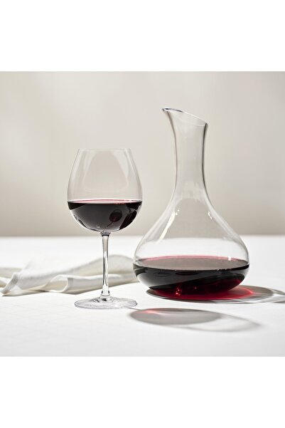 IKEA STORSINT Carafe 1.7L by IKEA Clear Mouth-Blown Glass | Handcrafted Elegance