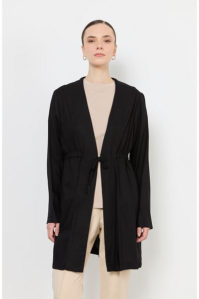 Fatma Atasoy Black Wear - Waist Drawstring Outlet