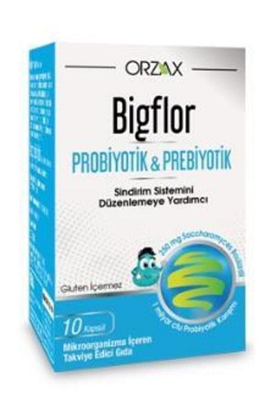 Orzax Ocean Bigflor Probiotic 10 Capsules 8697595870938