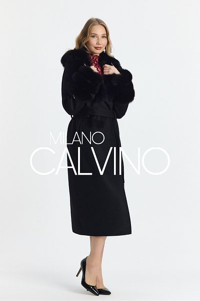 Milano Calvino Furry French Cashmere Coat