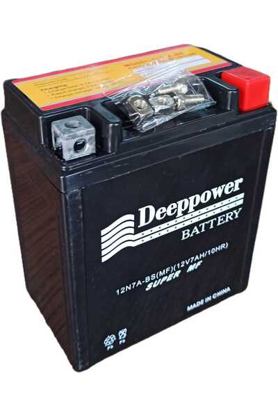 DEEPPOWER 12V 7AH/10HR MOTOSİKLET AKÜSÜ - SPACY / SPACY ALPHA / PCX AKÜSÜ