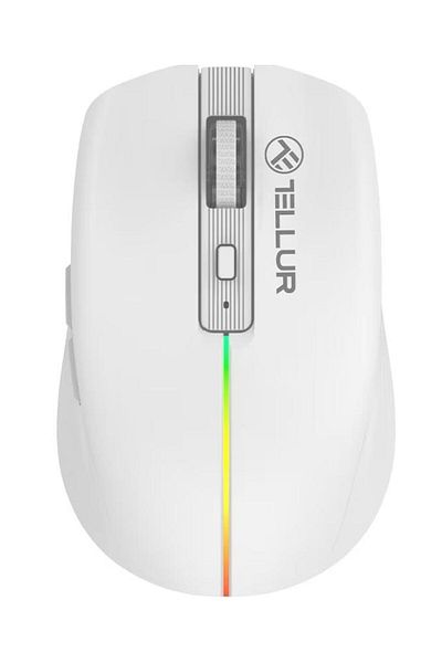 TELLUR Mouse wireless Tellur, Silent Click, Alb