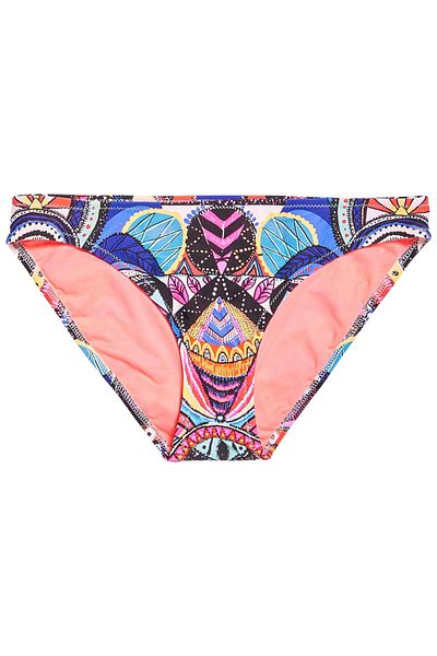SUPERDRY Swimwear Neon Tribal Bikini Bottom Multicolor