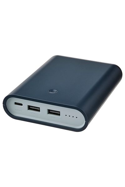 IKEA VARMFRONT Power bank, dark blue, 10400 mAh
