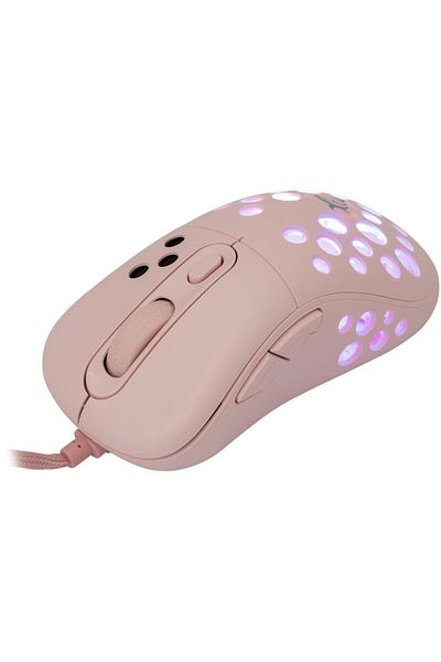 white shark Mouse Gaming cu fir White Shark AZRAEL, 12.800 DPI, 1.000Hz, 66IPS, 20G, Chipset INSTANT A825,