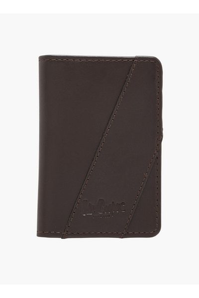 Lee Cooper Solid Bi-Fold Cardholder