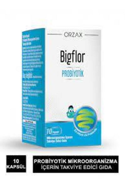 Orzax Ocean Bigflor Probiotic 10 Capsules 8697595870938