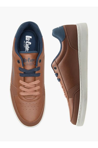 Lee Cooper Men's Solid Lace-Up Sneakers