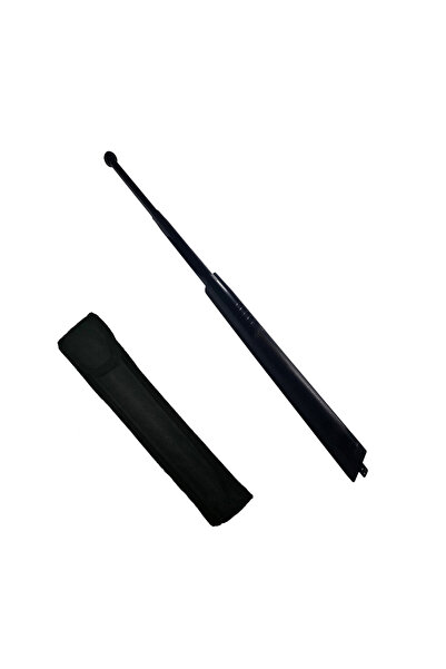 Depox Teleskopická hůl 50 cm, černá, 3 díly, dárková taška