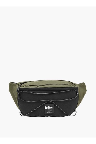Lee Cooper Logo Applique Waist Bag with Zip Closure