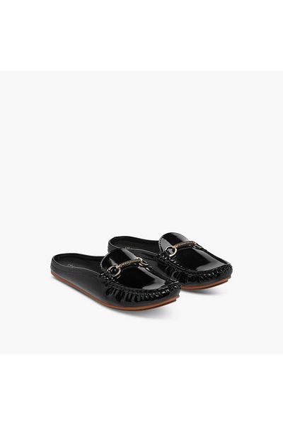 Le Confort Slip-On Mules with Metal Accent