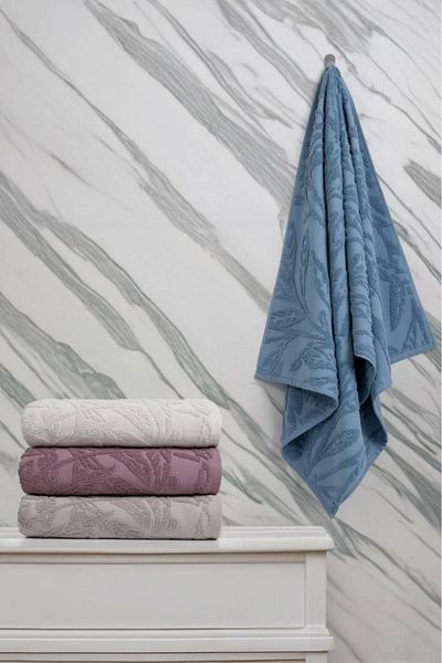 Altınbaşak Σετ πετσετών χεριών Milena Jacquard 4 τεμαχίων - 50x90