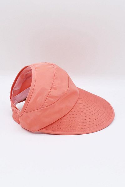 Külah Women's Sun Visor Hat with Uv Protection Adjustable Wide Brim Beach Hat for Outdoor Activities