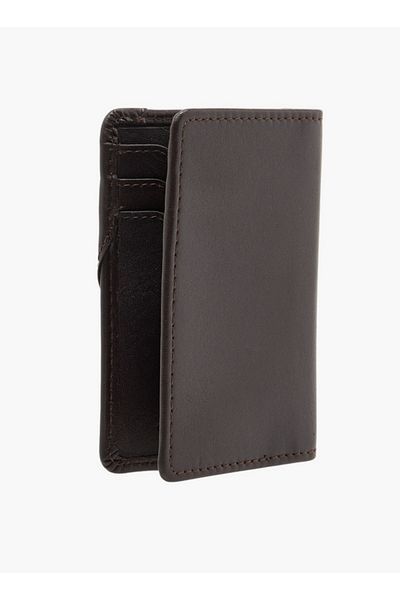 Lee Cooper Solid Bi-Fold Cardholder