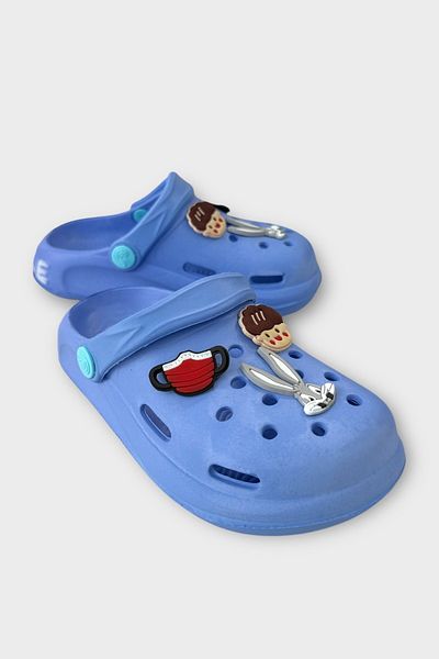 Liger Accesorii albastre Sandale cu talpă anti-alunecare Sea Beach Pool Triunghi Papuci