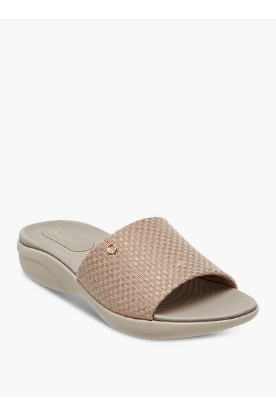 Le Confort Textured Slip-On Sandals